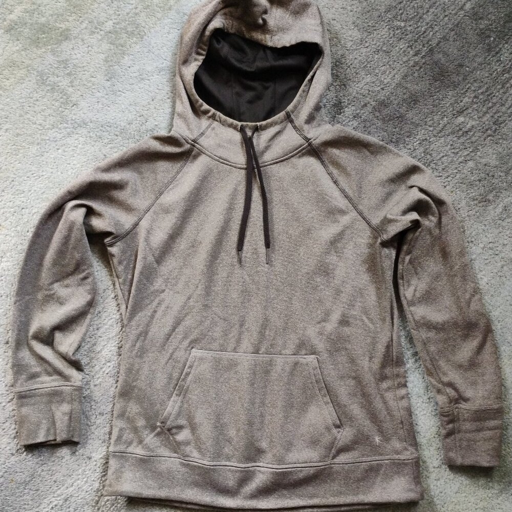 Danskin Now Sporty Gray Pullover Hoodie Large (12-14)